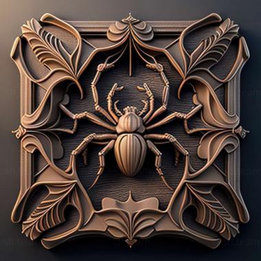 3D model spider (STL)